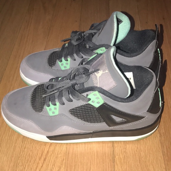 AIR Jordan 4 retro "green glow" - Picture 2 of 4